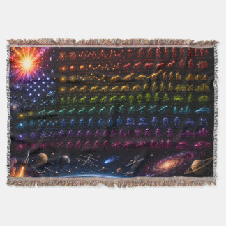 Couverture Drapeau américain de l'évolution cosmique | Big Ba