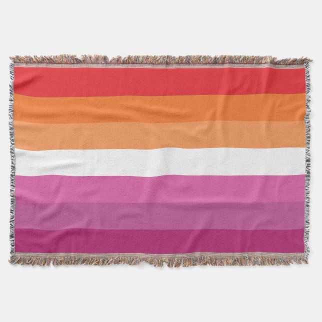 Couverture Drapeau de la fierté lesbienne (Devant)