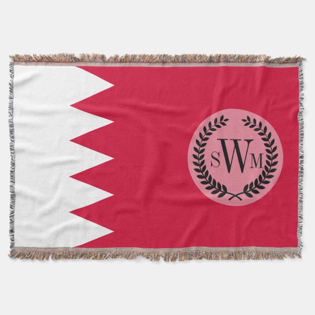 Couverture Drapeau du Bahrain (Devant)