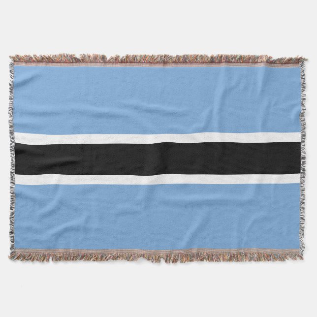 Couverture Drapeau du Botswana (Devant)