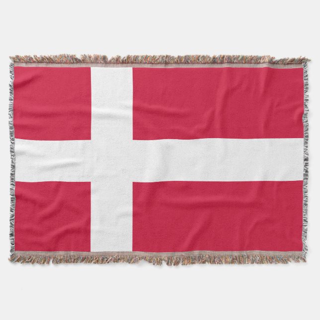 Couverture Drapeau du Danemark ou drap danois (Devant)