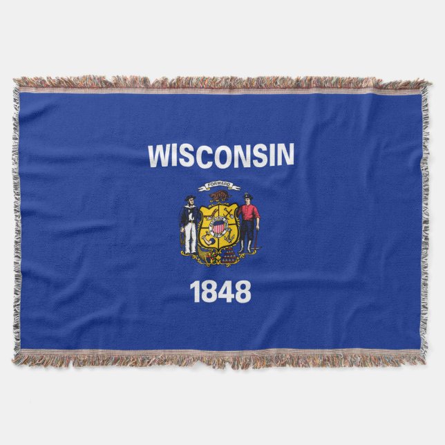 Couverture Drapeau du Wisconsin (Devant)