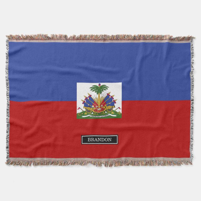 Couverture Drapeau haïtien classique (Devant)