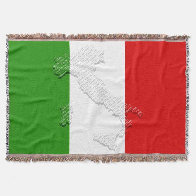 Couverture Drapeau italien (Devant)