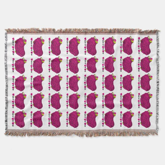 Couverture Drôle ram rose mouton ou chèvre année Zodiac T cou (Devant)