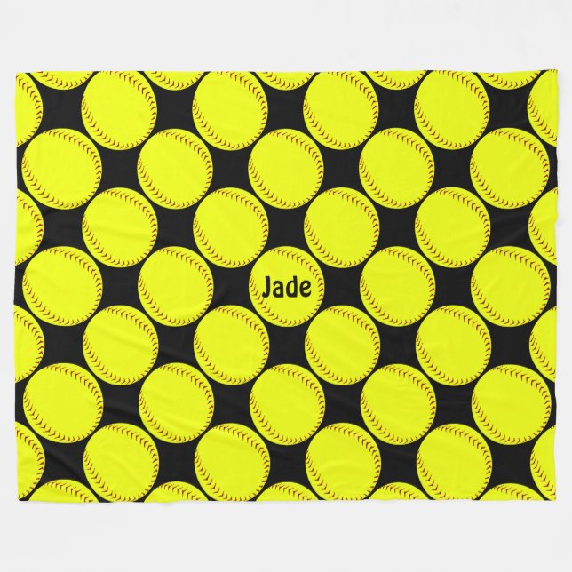 Couverture du base-ball de Fastpitch (Devant (Horizontal))