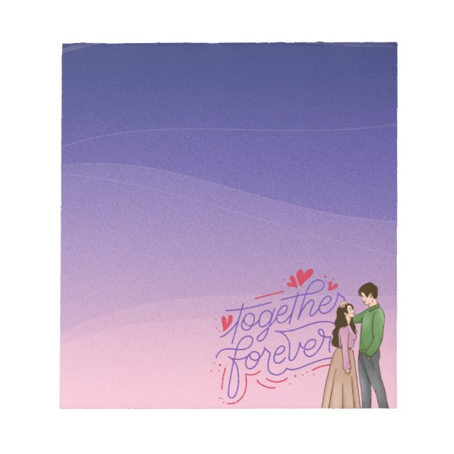 Couverture du Bloc-notes "Together Forever" (Devant)