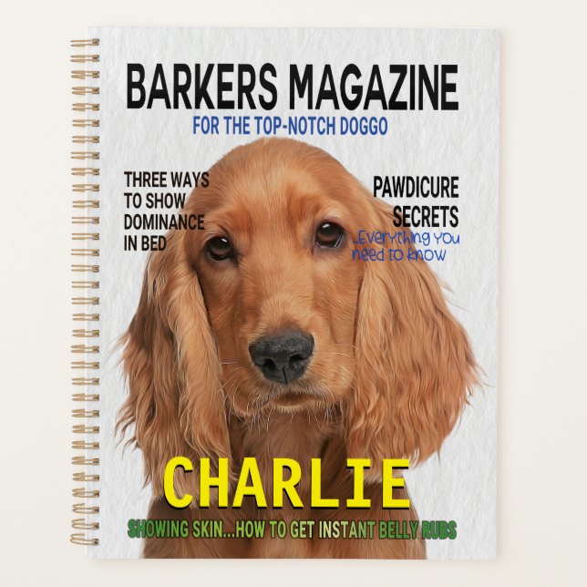 Couverture du magazine Cocker Spaniel Parody (Devant)