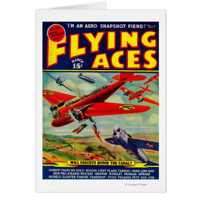 Couverture du magazine Flying Aces 3 (Devant)