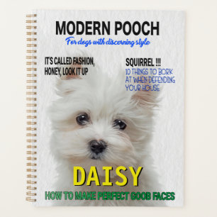 Couverture du magazine parodique Maltese Terrier