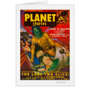 Couverture du magazine Planet Stories 6