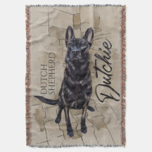 Dutch Shepherd - Illustration utchie