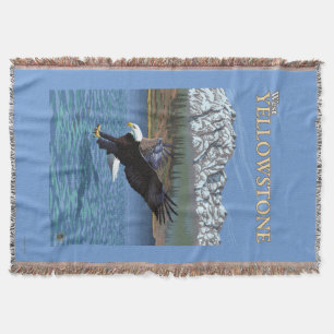 Couverture Eagle chauve plongeant - Yellowstone occidental,