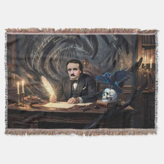 Couverture Edgar A. Poe composant Le Corbeau dans des rêves g