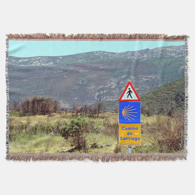 Couverture El Camino de Santiago de Compostela, Espagne, sign (Devant)