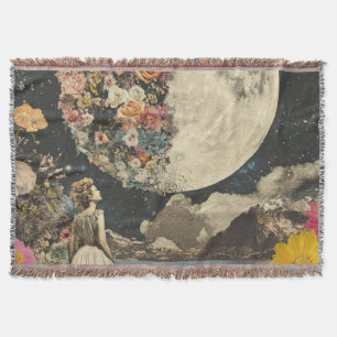 Couverture Élégance Lune - Femme avec Lune (2)