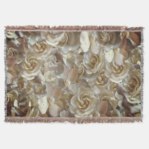 Couverture Élégant Rose floral Motif pétal