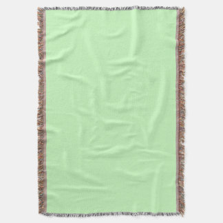 Couverture Élégant vert pastel Minimaliste et chic Blanket