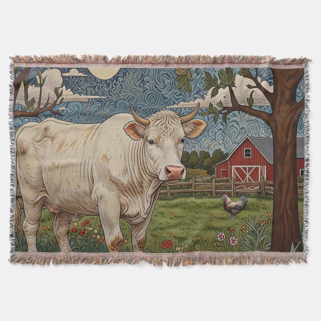 Couverture Élégante ferme de vache chic à la campagne (Devant)