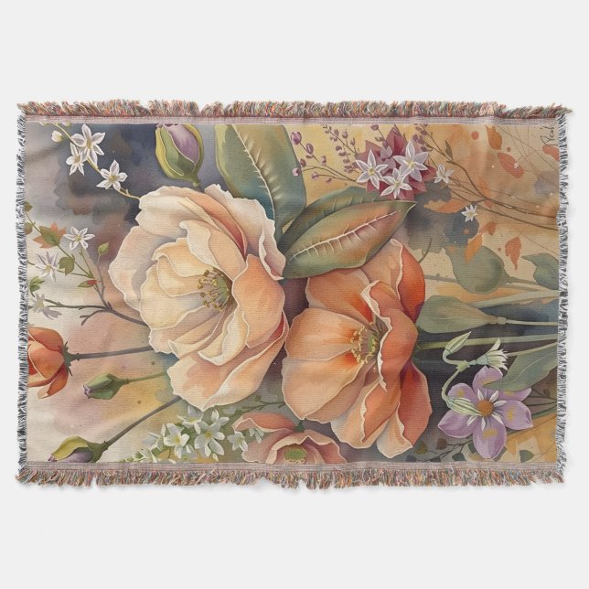 Couverture en fleurs (Devant)
