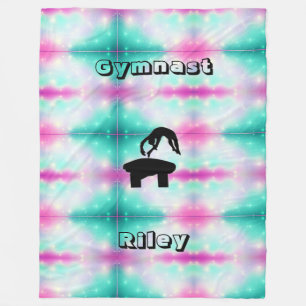 Couverture en laine polaire personnalisée Gymnasti