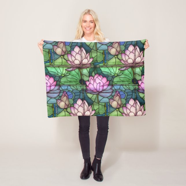 Couverture en laque Lotus Fleece (En situation)