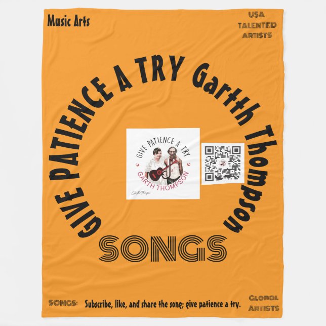 Couverture en polaire (Devant)