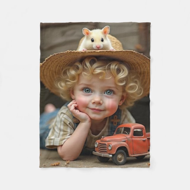 Couverture en polaire (Devant)