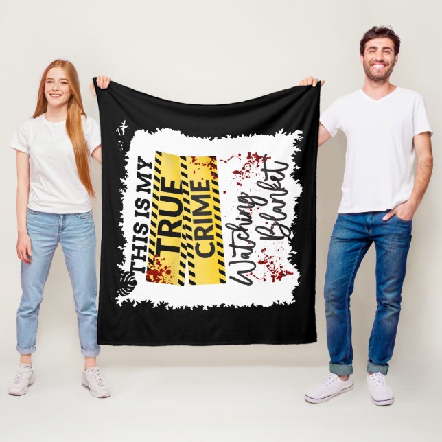 Couverture en polaire (En situation)