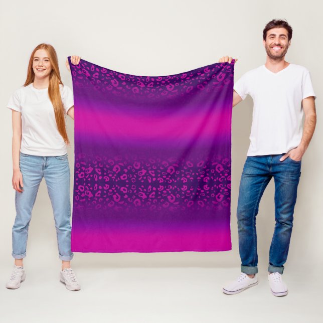 Couverture en polaire, 50 po x 60 po (En situation)