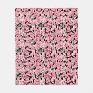 Couverture en polaire carlin