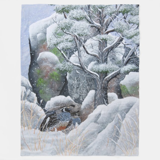 Couverture en polaire Couple (Devant)