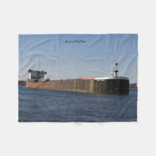 Couverture en polaire de Burns Harbour