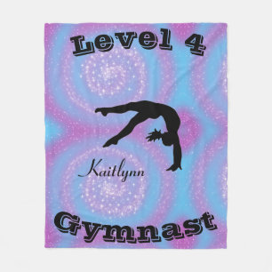 Couverture en polaire de niveau gymnaste avec son