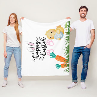 Couverture en polaire de Pâques