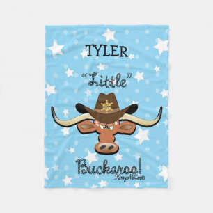 Couverture en polaire Little Buckaroo