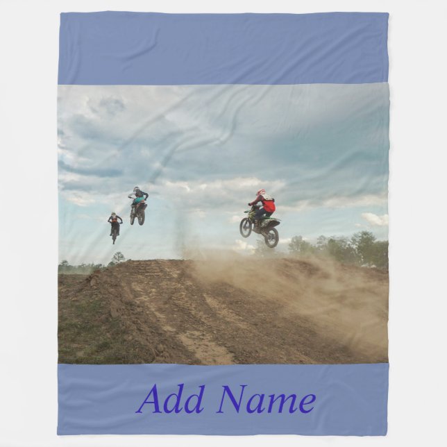 Couverture en polaire personnalisée (Devant)