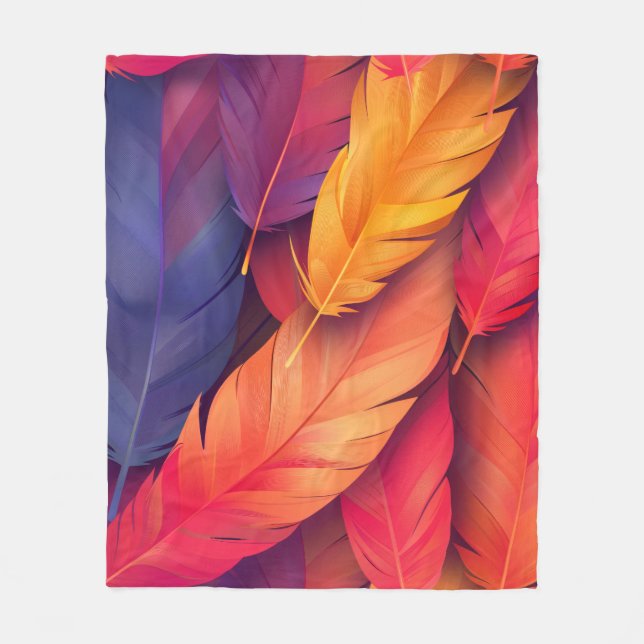 Couverture en polaire personnalisée 50 po x 60 po (Devant)