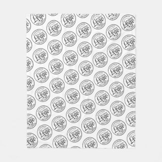 Couverture en polaire personnalisée avec logo impr