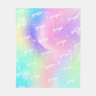 Couverture en polaire personnalisée Filles colorée