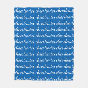 Couverture en polaire pom-pom girl