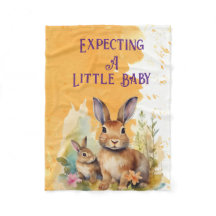 Couverture en polaire pour les futures mères