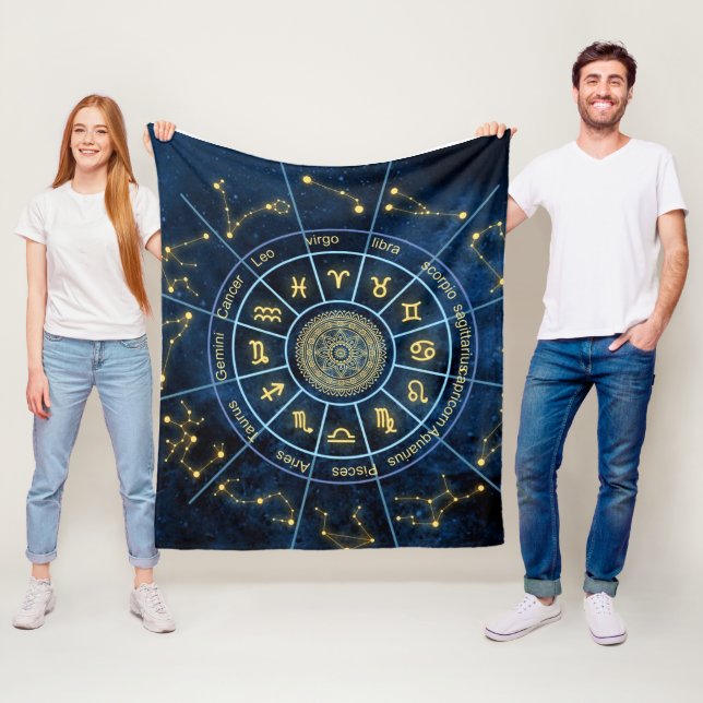 Couverture en polaire Zodiac (En situation)