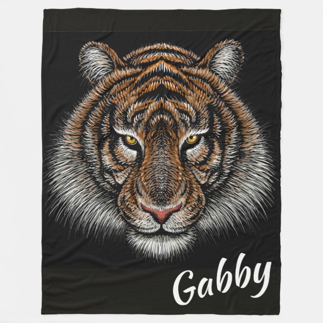Couverture en Tiger Fleece (Devant)
