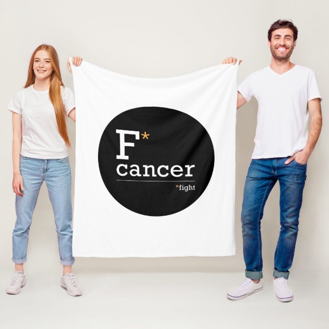couverture en toison de lutte contre le cancer (En situation)