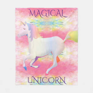 Couverture en toison MAGICAL UNICORN.