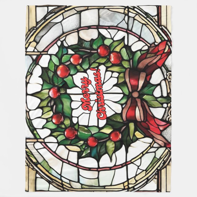 Couverture en verre de Noël (Devant)