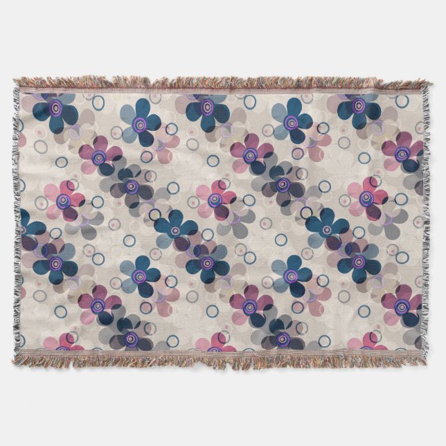 Couverture Enfants Abstraits mignon dessin animé fleurs fleur (Devant)