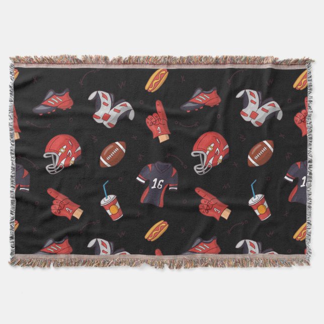 Couverture Équipement sportif de football avec Motif alimenta (Devant)