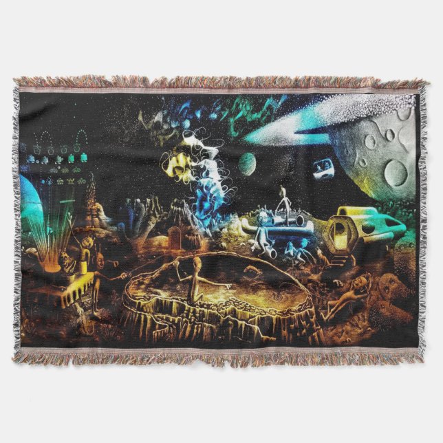 Couverture espiègle de jet d'aliens (Devant)